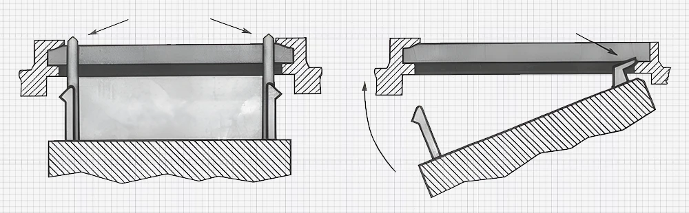 Diseño de estructuras de posicionamiento en Snap-Fits