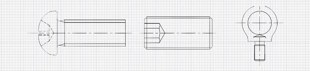 Tornillos Dibujo