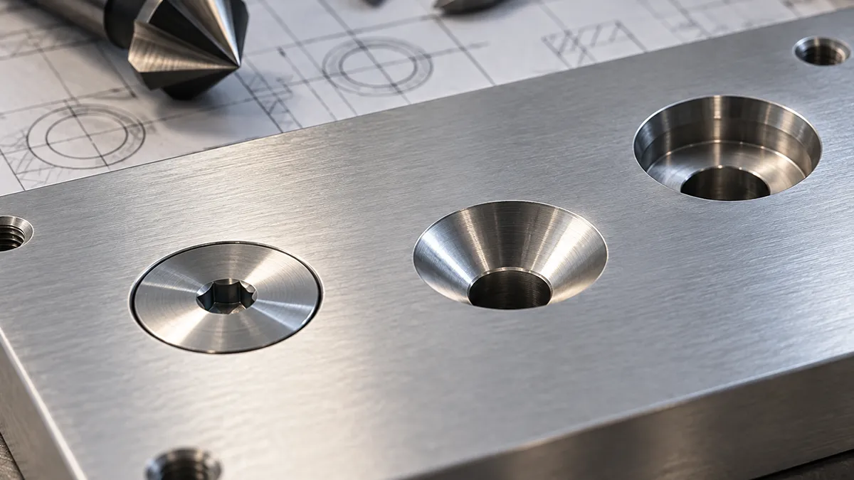 countersink holes