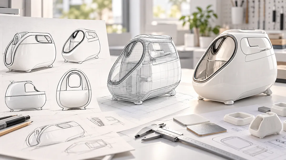 process of developing a new product