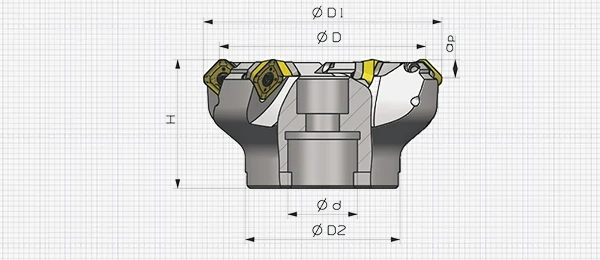 フェースミルの構造