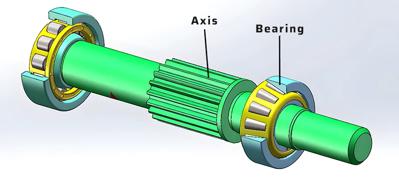 ejes y rodamientos