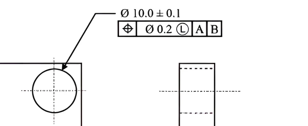 lmc symbol in design drawing