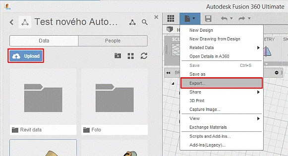 save iges file in Fusion360