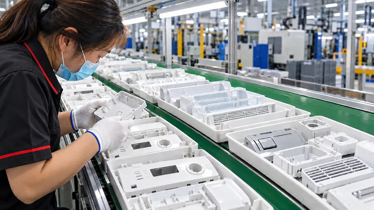 appliance parts by injection molding