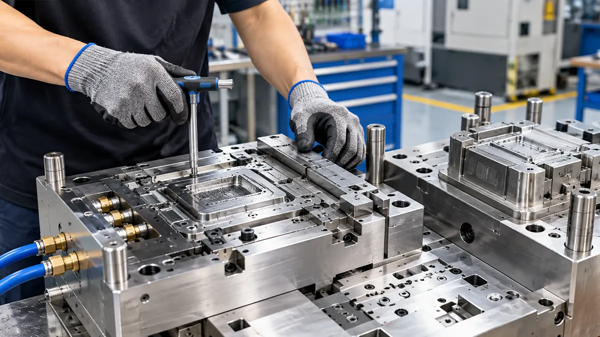 plastic injection mold repair