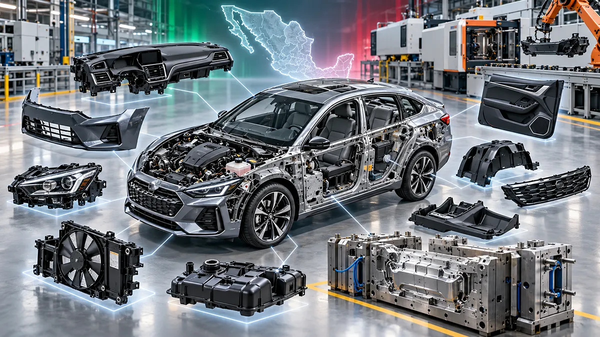 Spuitgieten in de autoproductie in Mexico