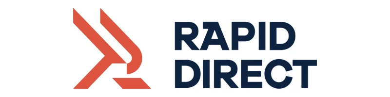 オンラインプラスチック射出成形メーカーrapiddirectロゴ