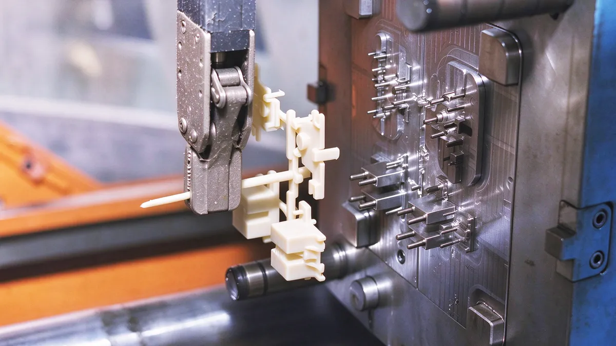 rapid injection molding process at first mold