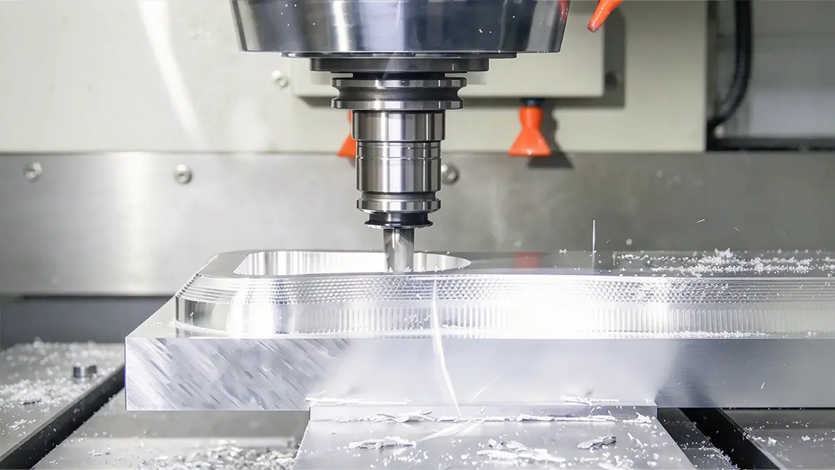 aluminum cnc machining process at first mold