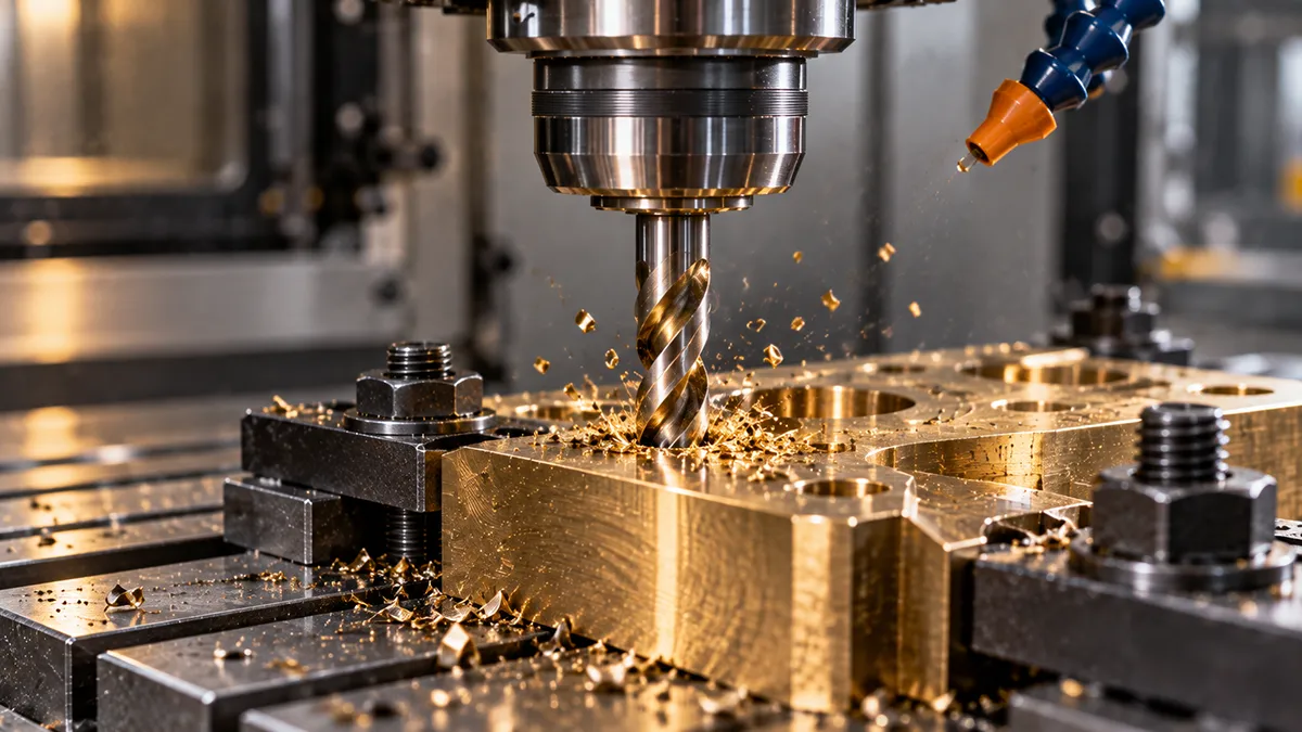 bronze CNC machining process