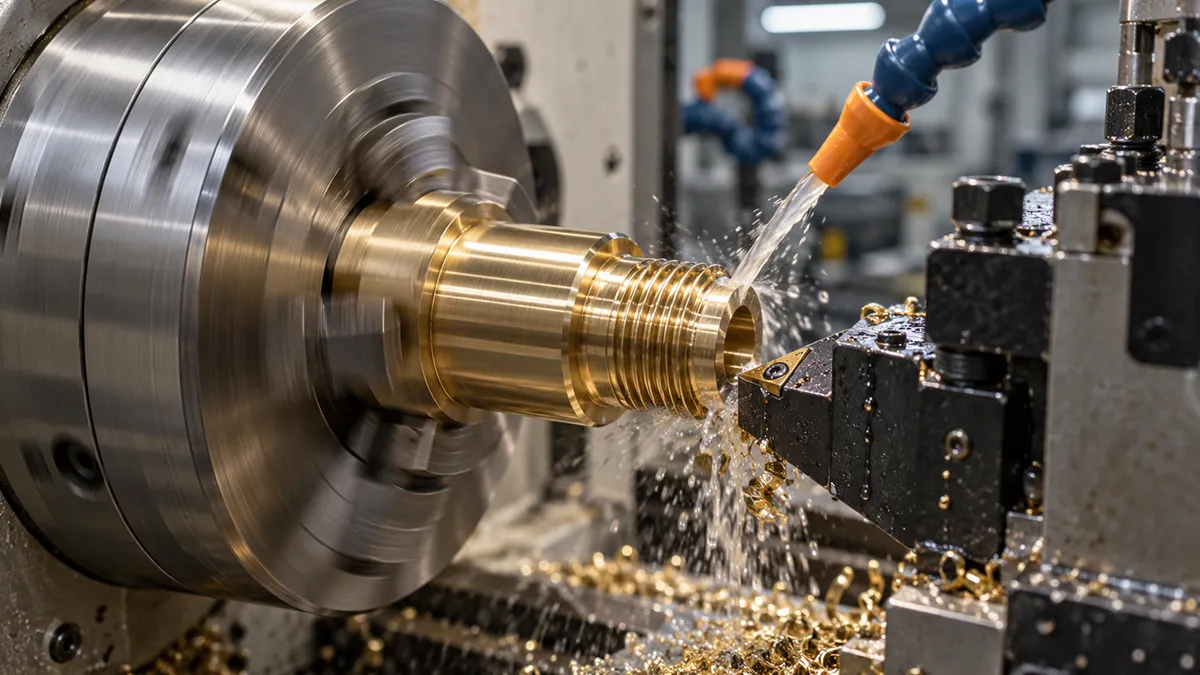 copper cnc machining process