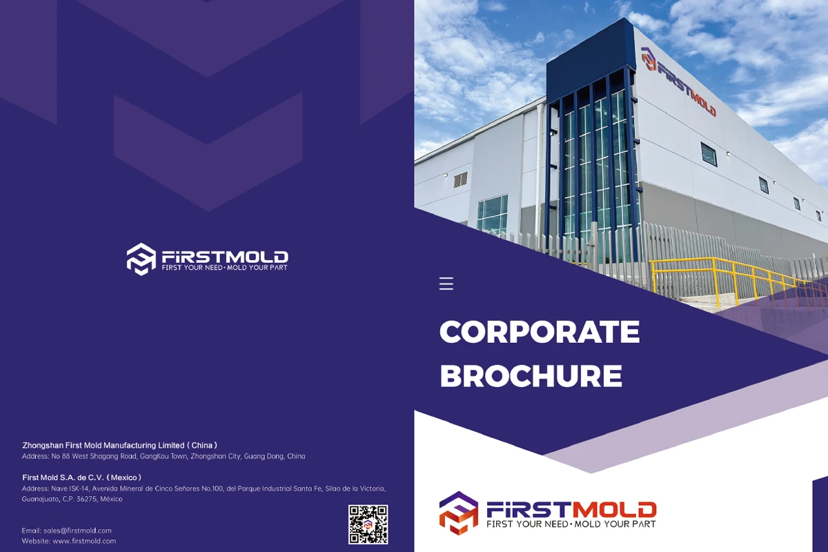 brochure del servizio first mold versione inglese