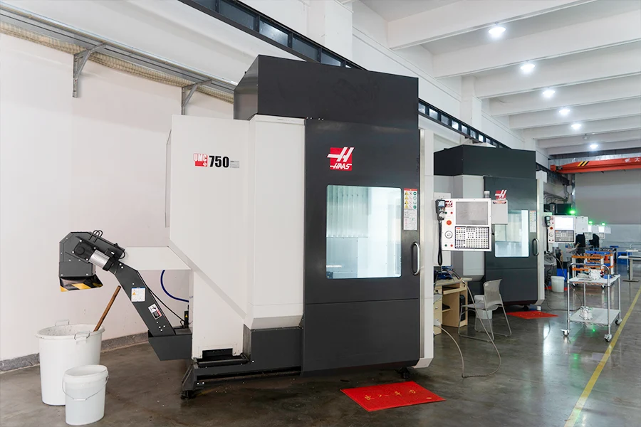 CNC workshop is working on prototypes