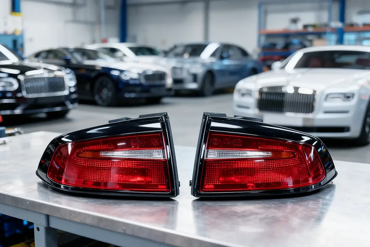 automotive taillight parts application