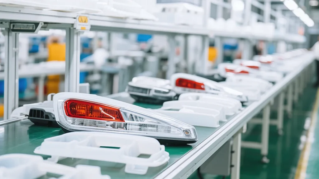 assemblagelijn voor autoverlichting