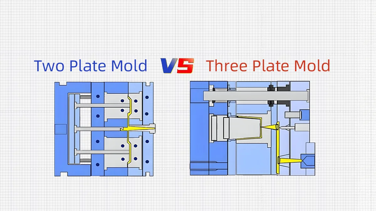 2 板模具与 3 板模具