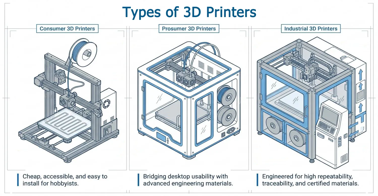 Types of 3D Printers