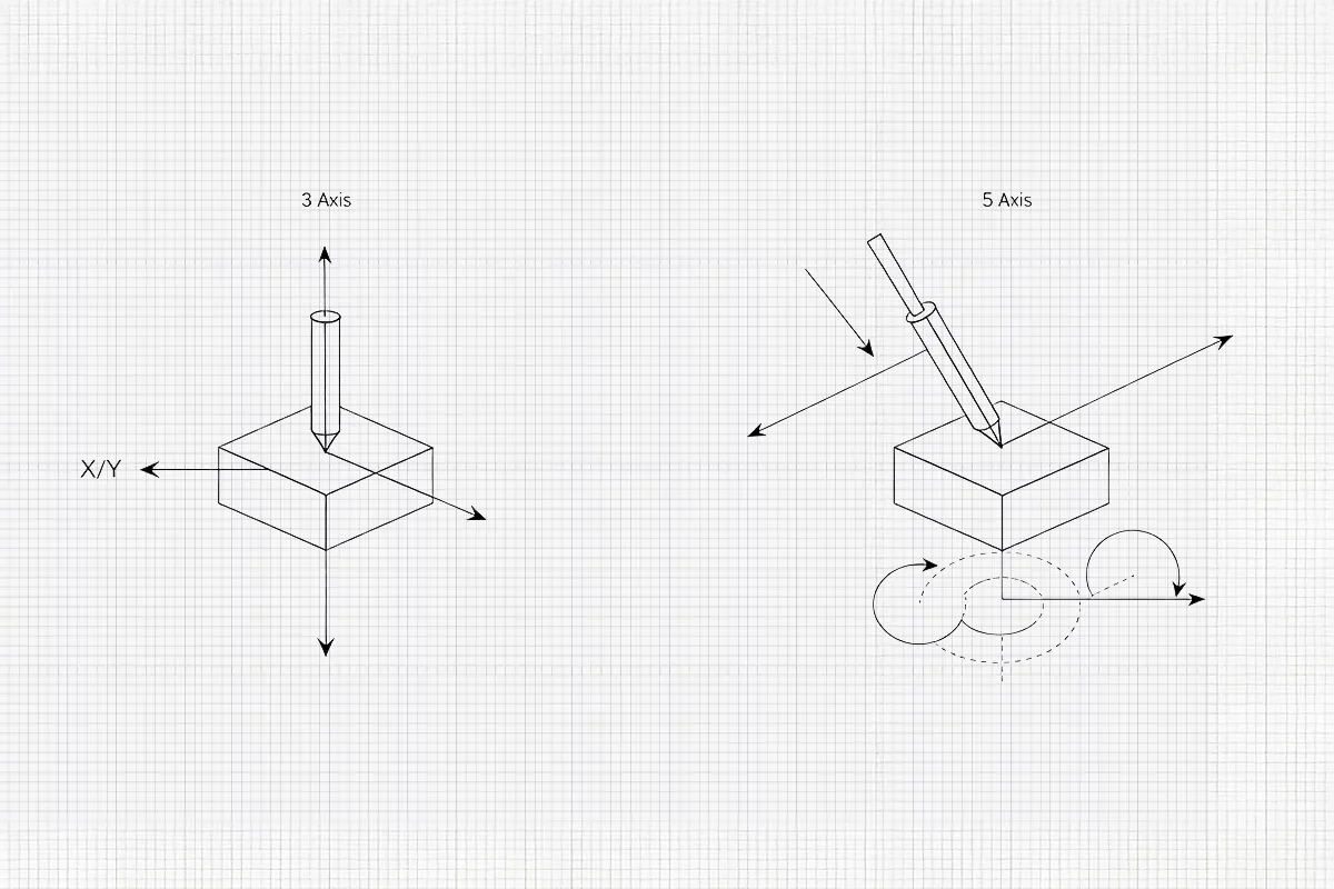 3 axis vs 5 axis